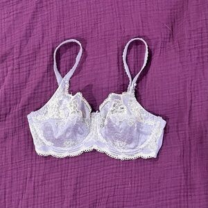 Lavender lace Panache Clara Full Cup Bra 30E/F